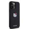 Apple iPhone 15 Pro Max Kılıf Hello Kitty Orjinal Lisanslı Magsafe Şarj Özellikli Kitty Head Deri Kapak resmi