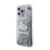 Apple iPhone 15 Pro Max Kılıf Hello Kitty Orjinal Lisanslı İkonik Sıvılı Glitter Kapak resmi